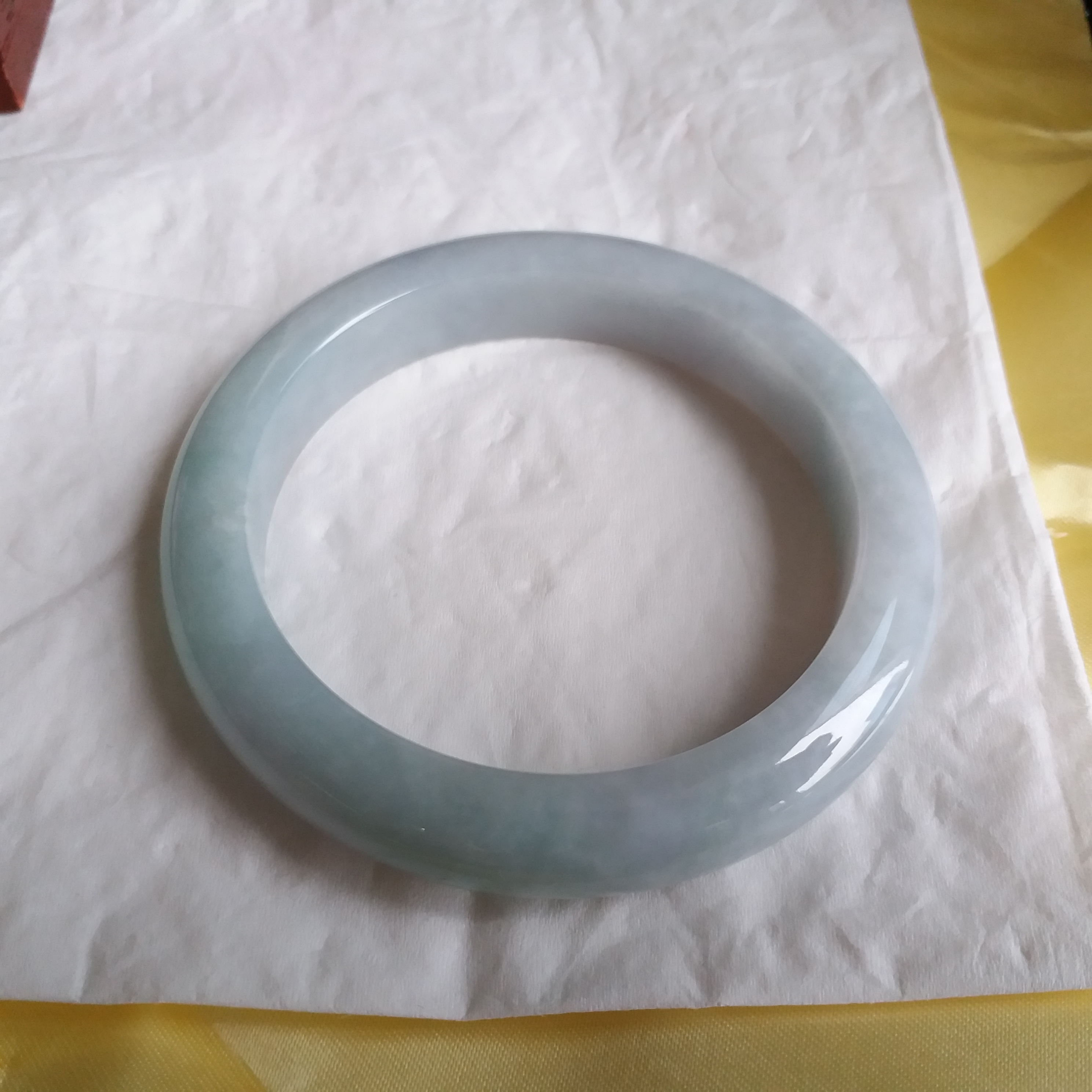 J1720 冰糯淺綠福鐲 55.97mm (1.5)