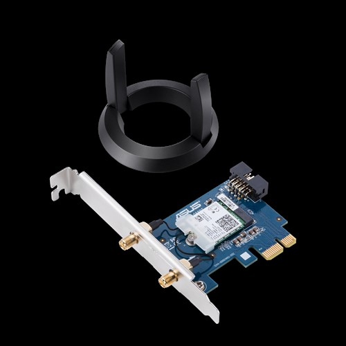 米特3C數位–ASUS 華碩 PCE-AC58BT AC2100 PCIe® 160MHz 雙頻無線網卡