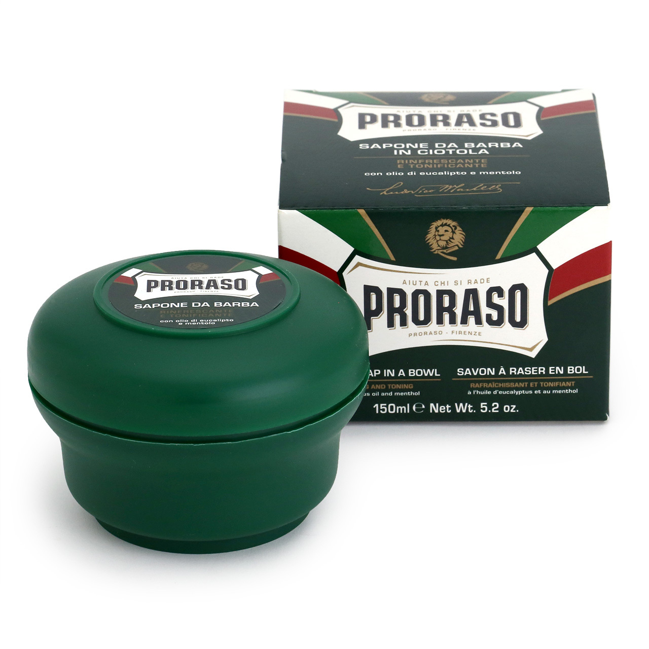 Proraso 尤加利薄荷剃鬚皂 150ml  適合各種鬍鬚