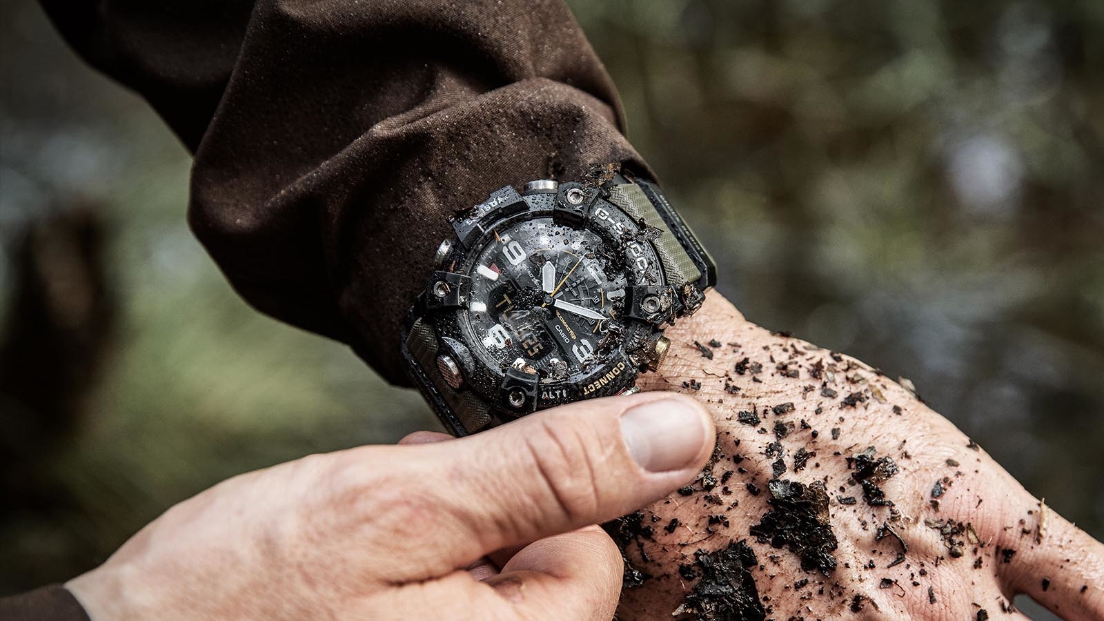 Buy Casio G-Shock Mudmaste GG-B100-1A3 Green Men Watch Buy Casio G-Shock Mudmaste GG-B100-1A3 Green Men Watch