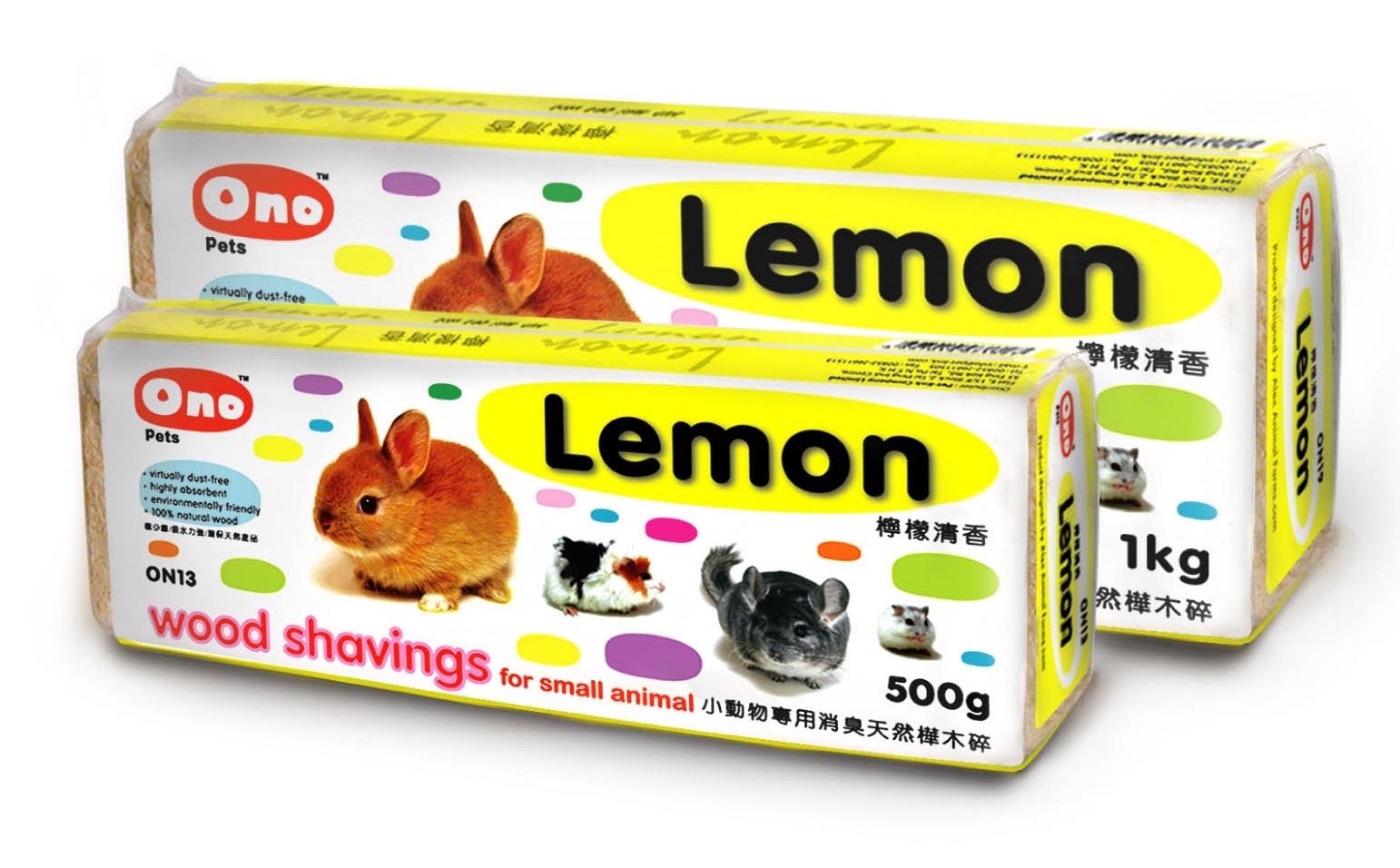 ONO 消臭天然樺木碎 (檸檬清香) - 1kg