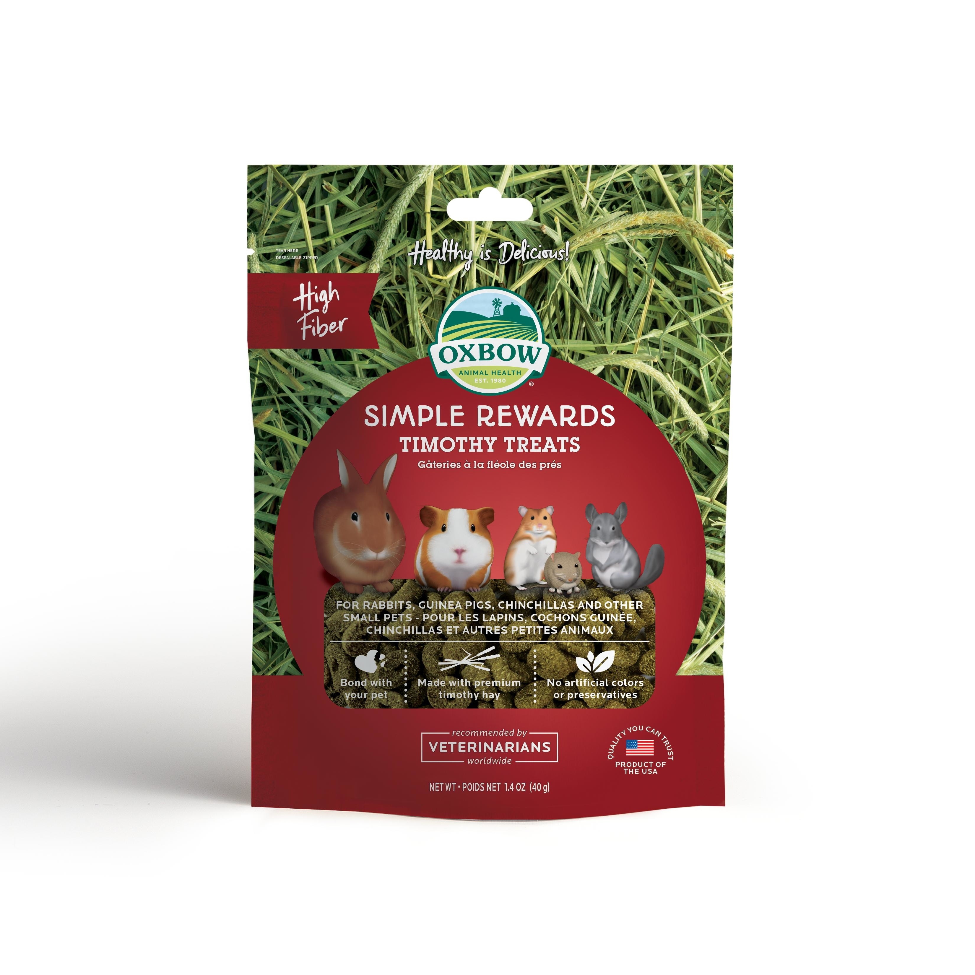 Oxbow Simple Rewards 提摩西小食 - 1.4oz