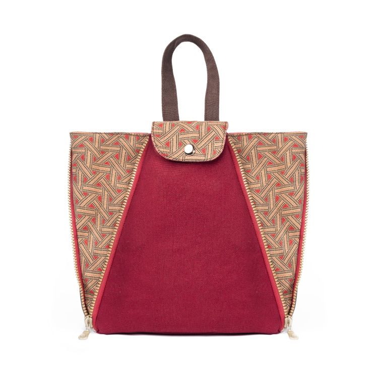 梯形立體側背包(材料包)