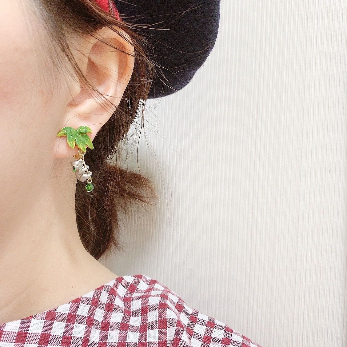 Palnart Poc 日本制樹熊耳環