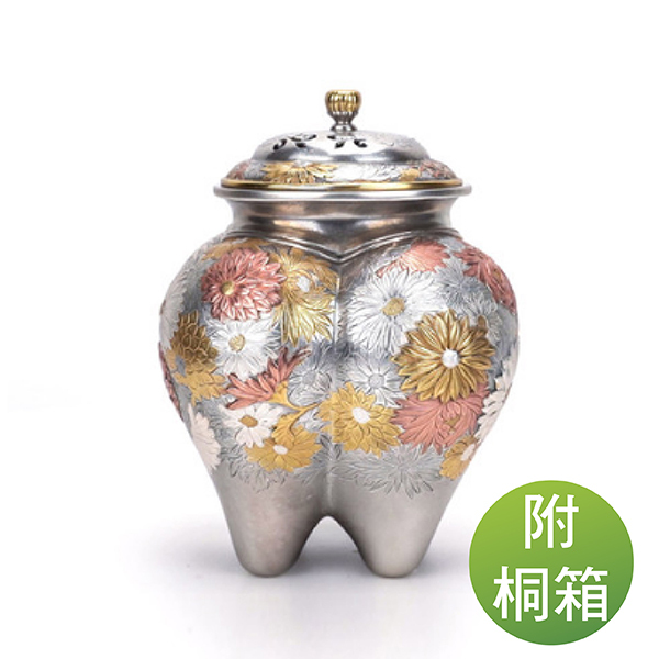 【喜泉堂-青鳳】菊華 銀香爐