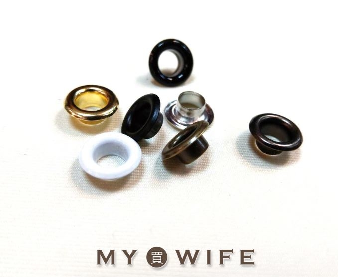 【MIT台灣製】銅質雞眼_7色11規格(100入/200入)