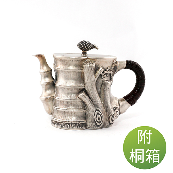 【大淵武則】松竹梅 純銀急須0.12L