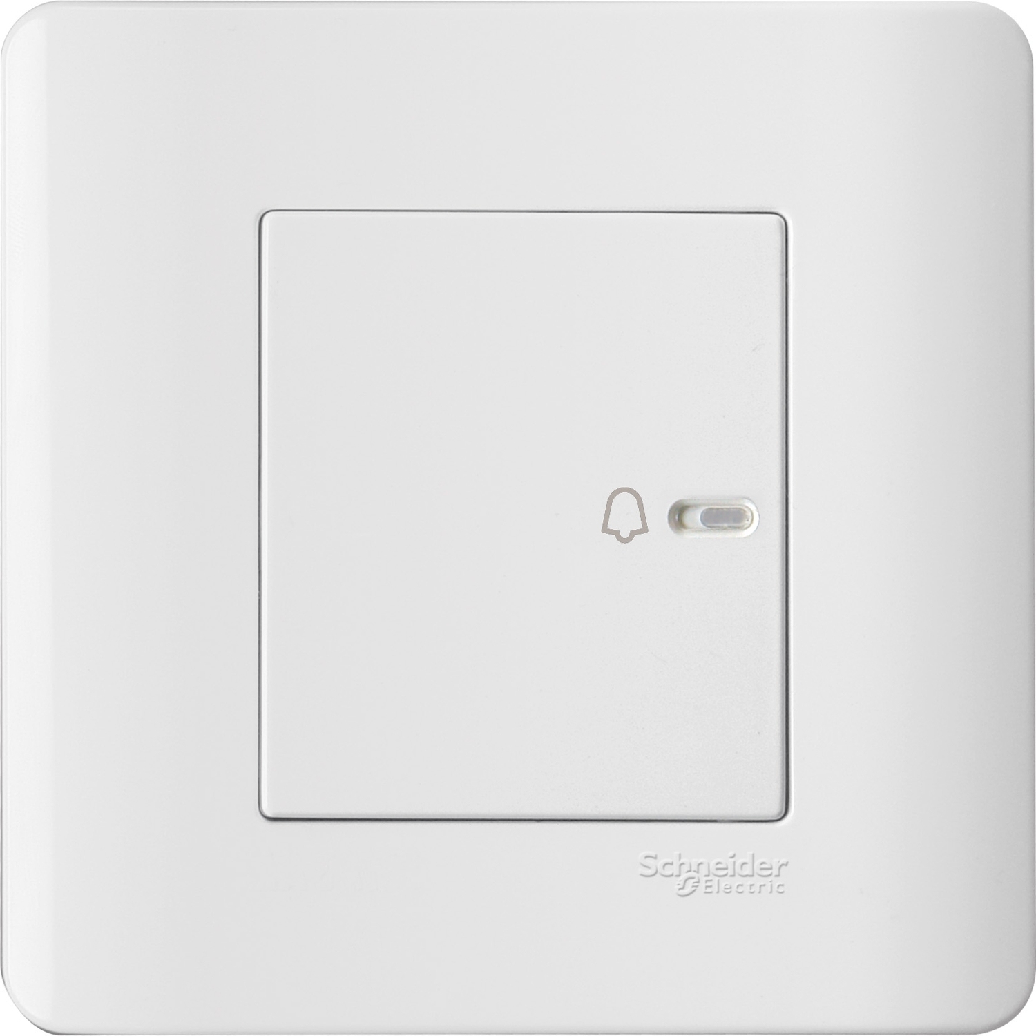 施耐德 E8000 睿雅 10A 平觸門鐘按手掣 E8431BP1