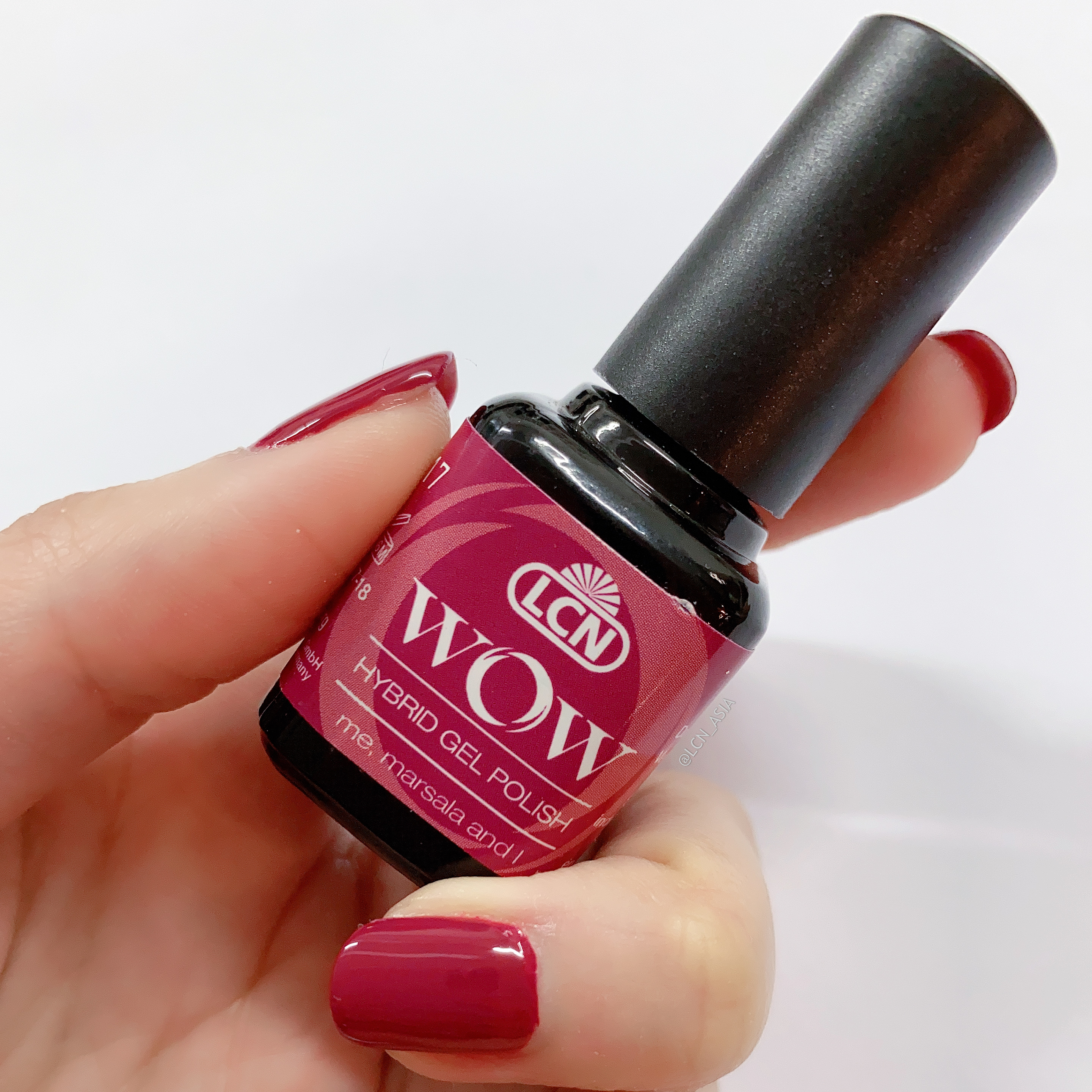 WOW【18】立體光感甲油 - me marsala and I, 8ml