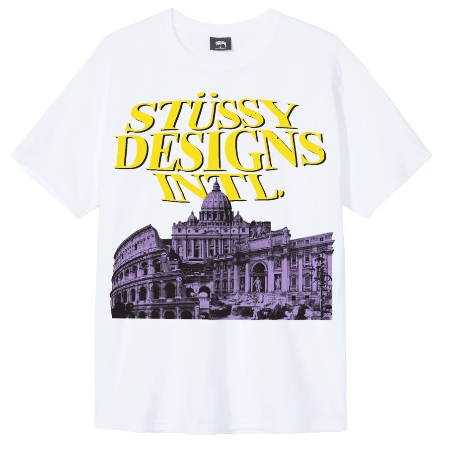 [現貨] STUSSY ROME TEE WHITE