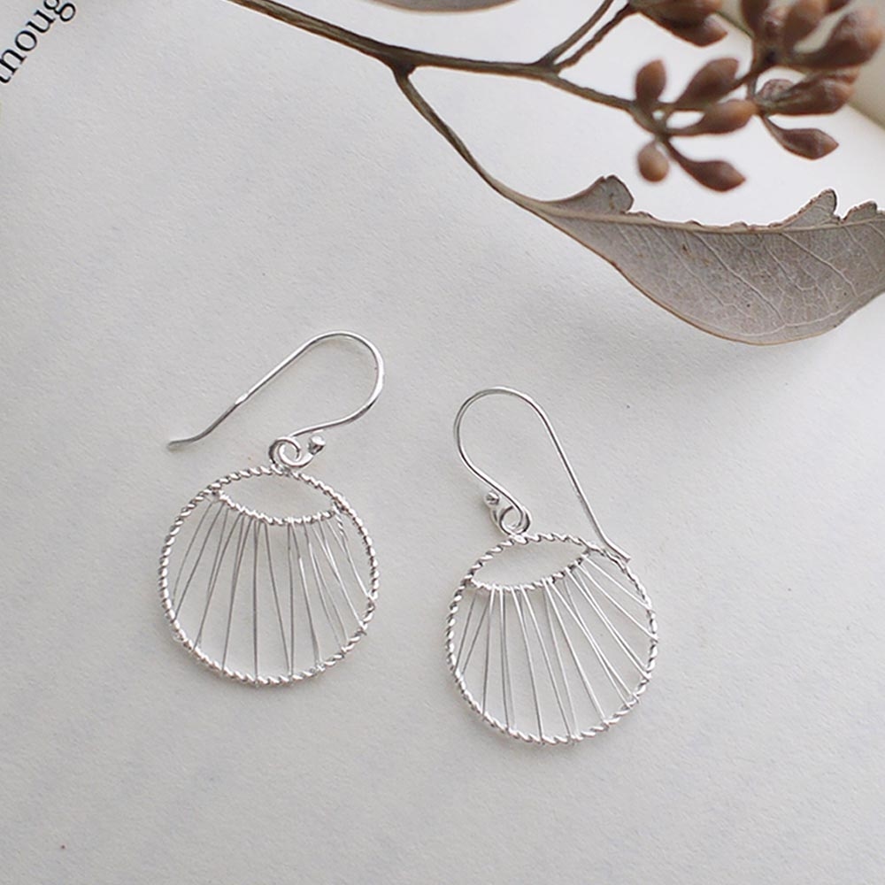 圓夢純銀耳環(玫瑰金/銀色)/SE511