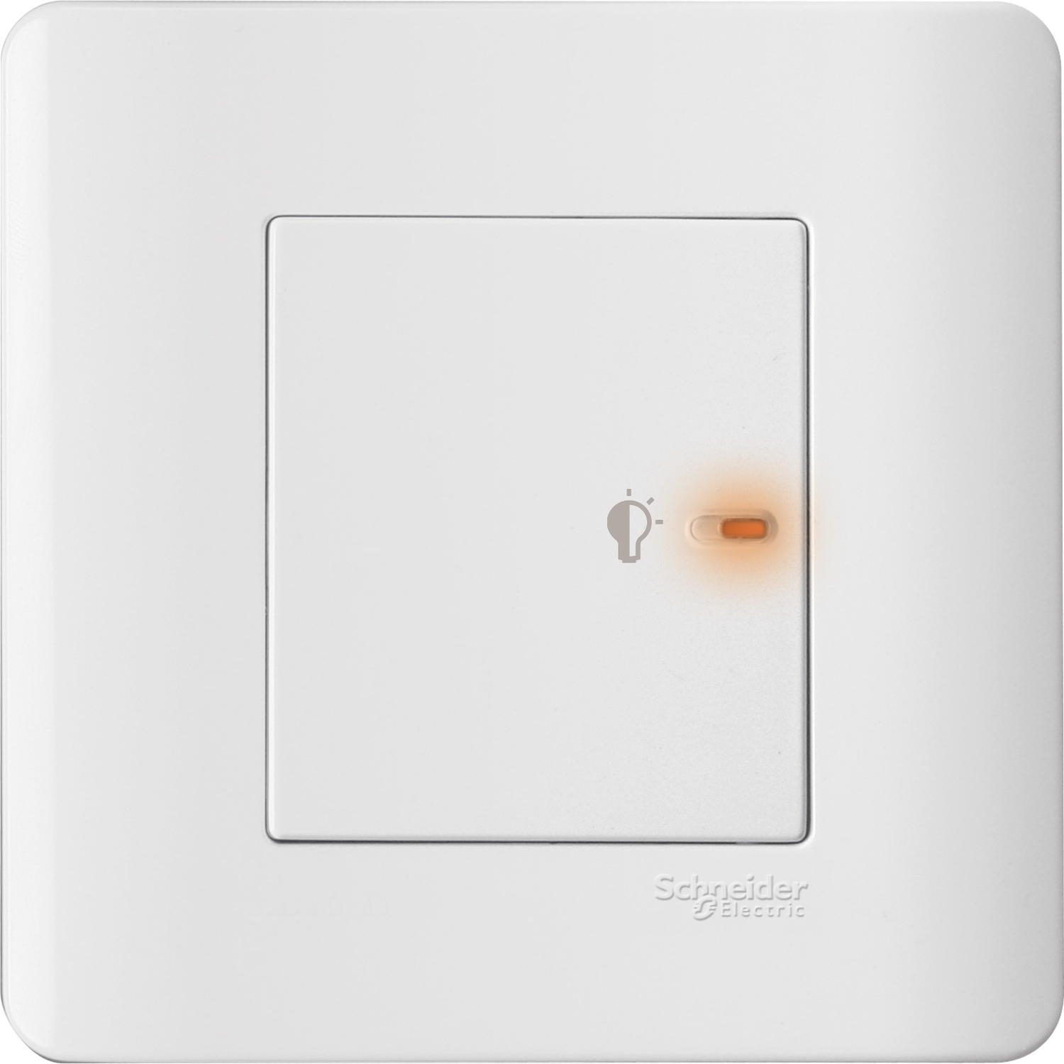 施耐德 E8000 睿雅 350VA 單位50Hz平觸光暗掣連LED指示燈 E8431EPD4