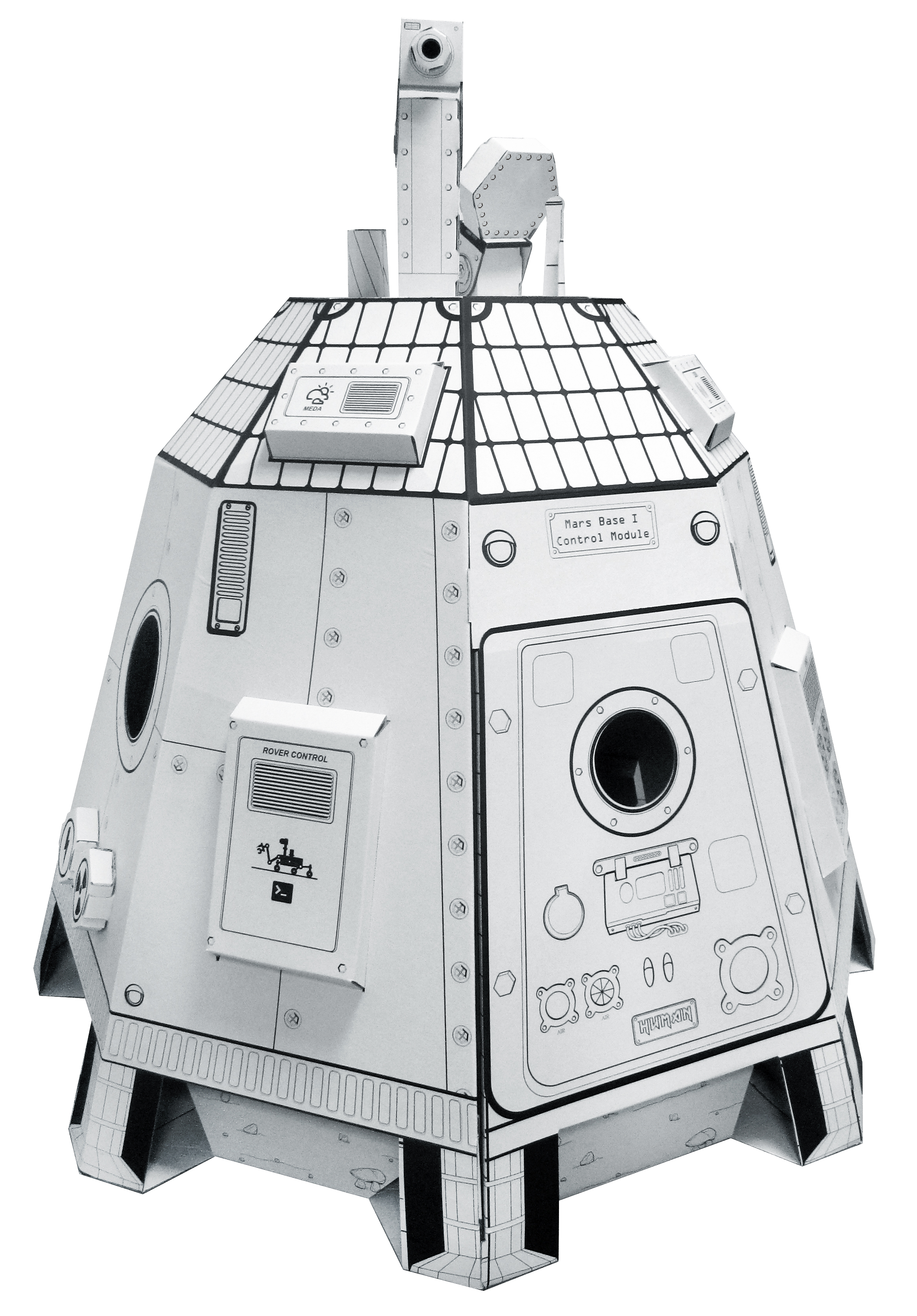 Mars Base 火星基地紙屋 #13088