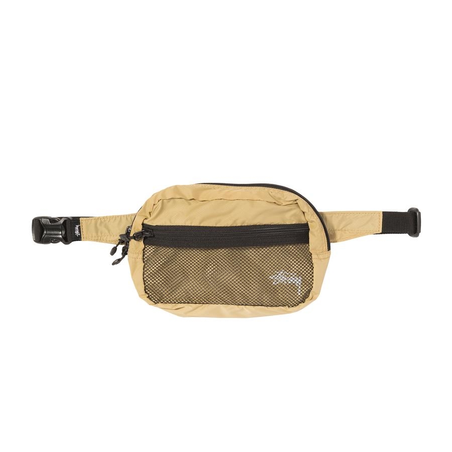 STUSSY LIGHT WEIGHT WAIST BAG CITRUS
