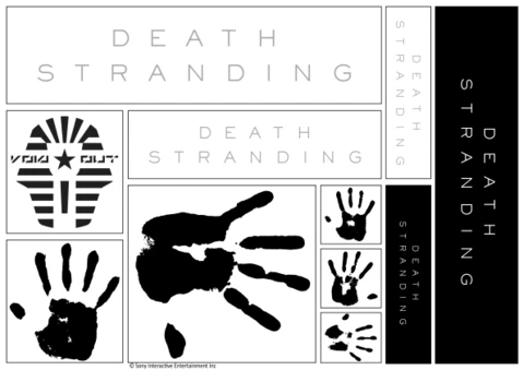 Death Stranding 死亡擱淺 Sticker Sheet 送貨員專用系列貼紙