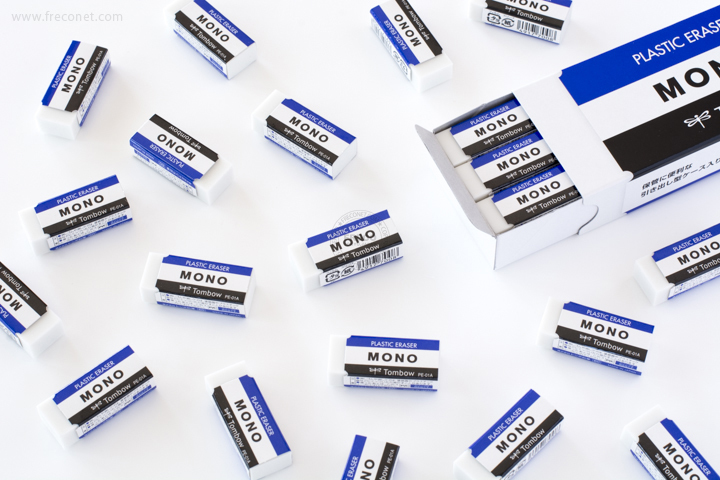 [日本製] MONO 擦膠 (18枚入紙盒裝)