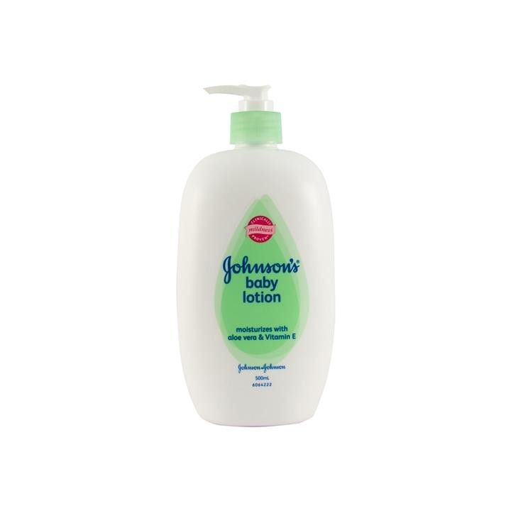 johnson's baby lotion with aloe