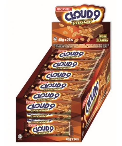 Cloud 9 Display Box 45g Classic Overload