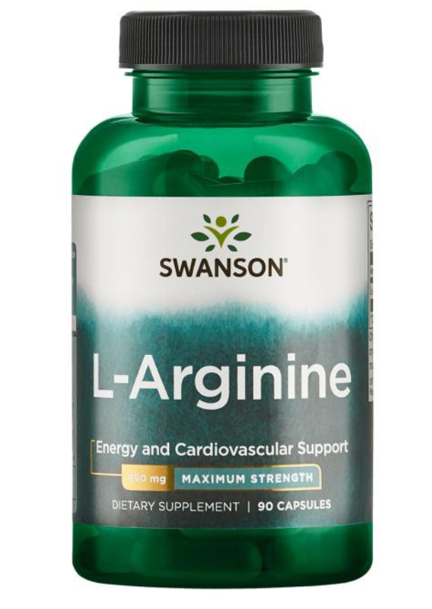 【Swanson】 L-Arginine 高單位左旋精氨酸(精胺酸) 850 mg 90顆