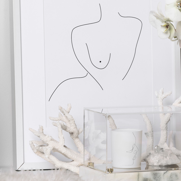 DAMSELFLY SIRENE香氛蠟燭－白