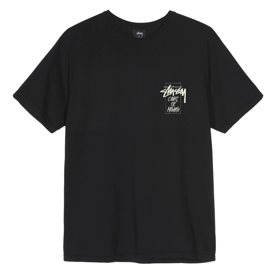 [現貨] STUSSY COAT OF ARMS TEE BLACK