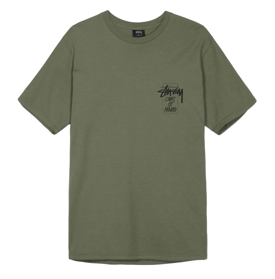 [現貨] STUSSY COAT OF ARMS TEE OLIVE