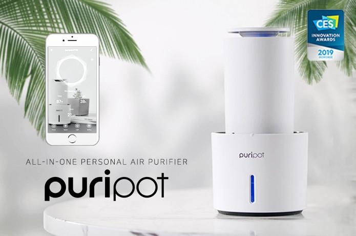韓國製🇰🇷Puripot P1N 光觸媒空氣清淨機│除菌除霉│天然加濕