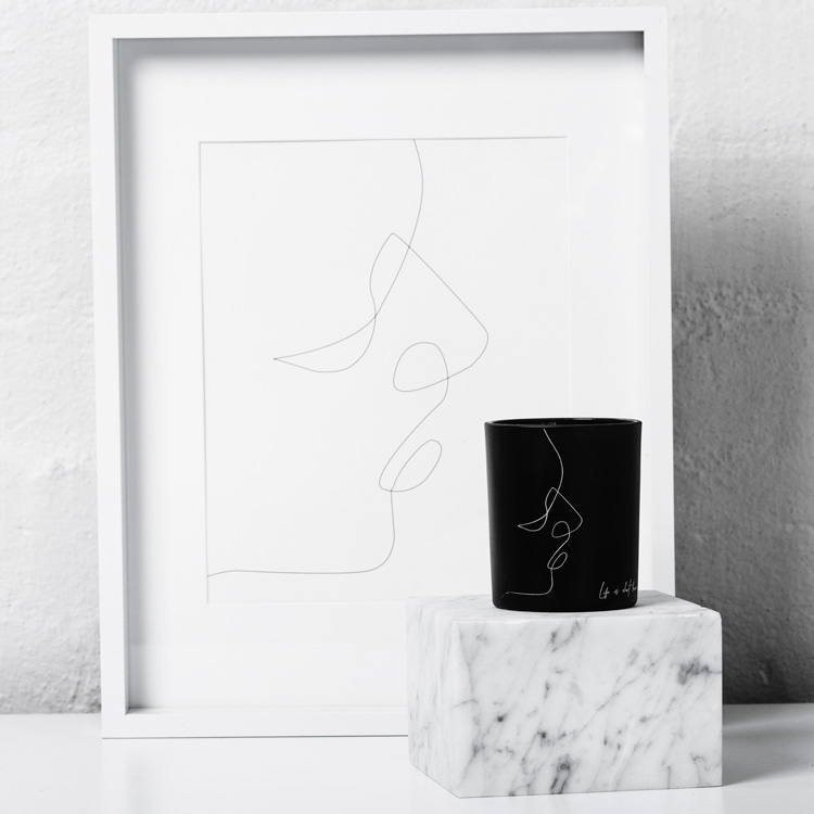 DAMSELFLY SIRENE香氛蠟燭－黑