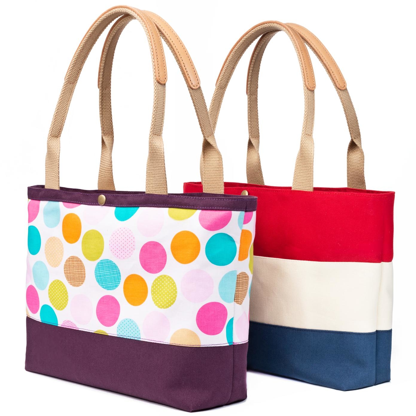 販售原尺寸【紙型】(拼接托特包)