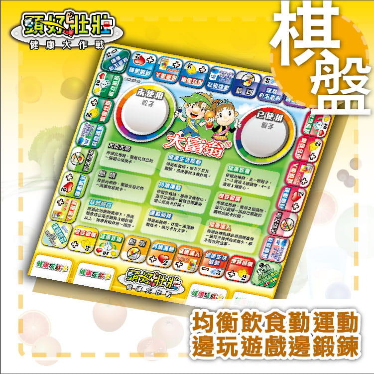 大富翁 頭好壯壯 健康大作戰 繁體中文版