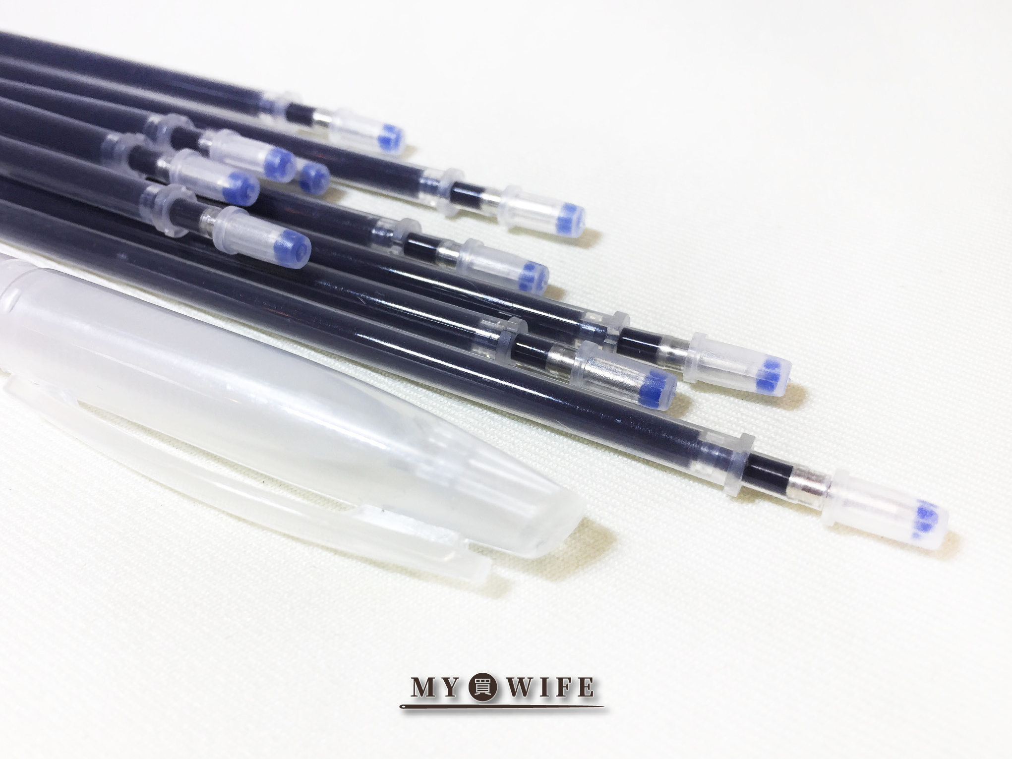 優質布用高溫消失消筆芯_10支入_4色