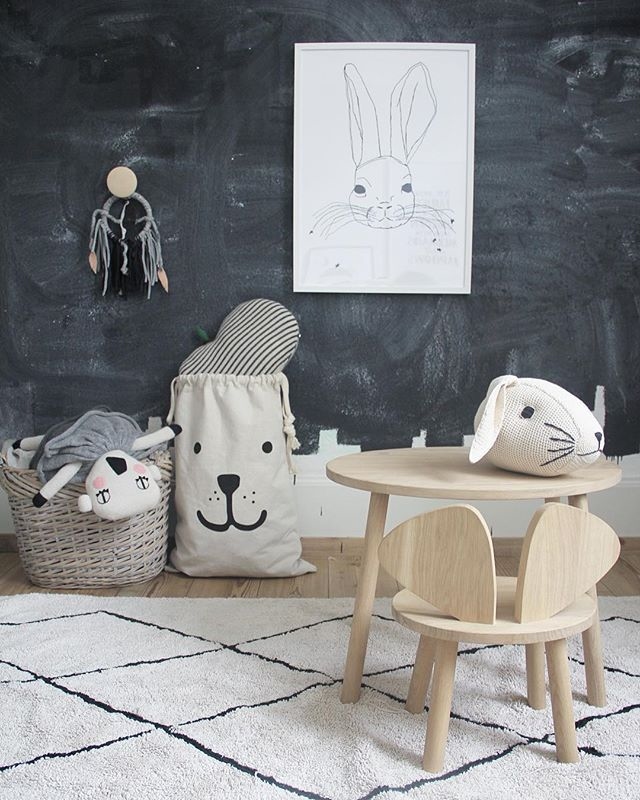 北歐實木寶寶椅