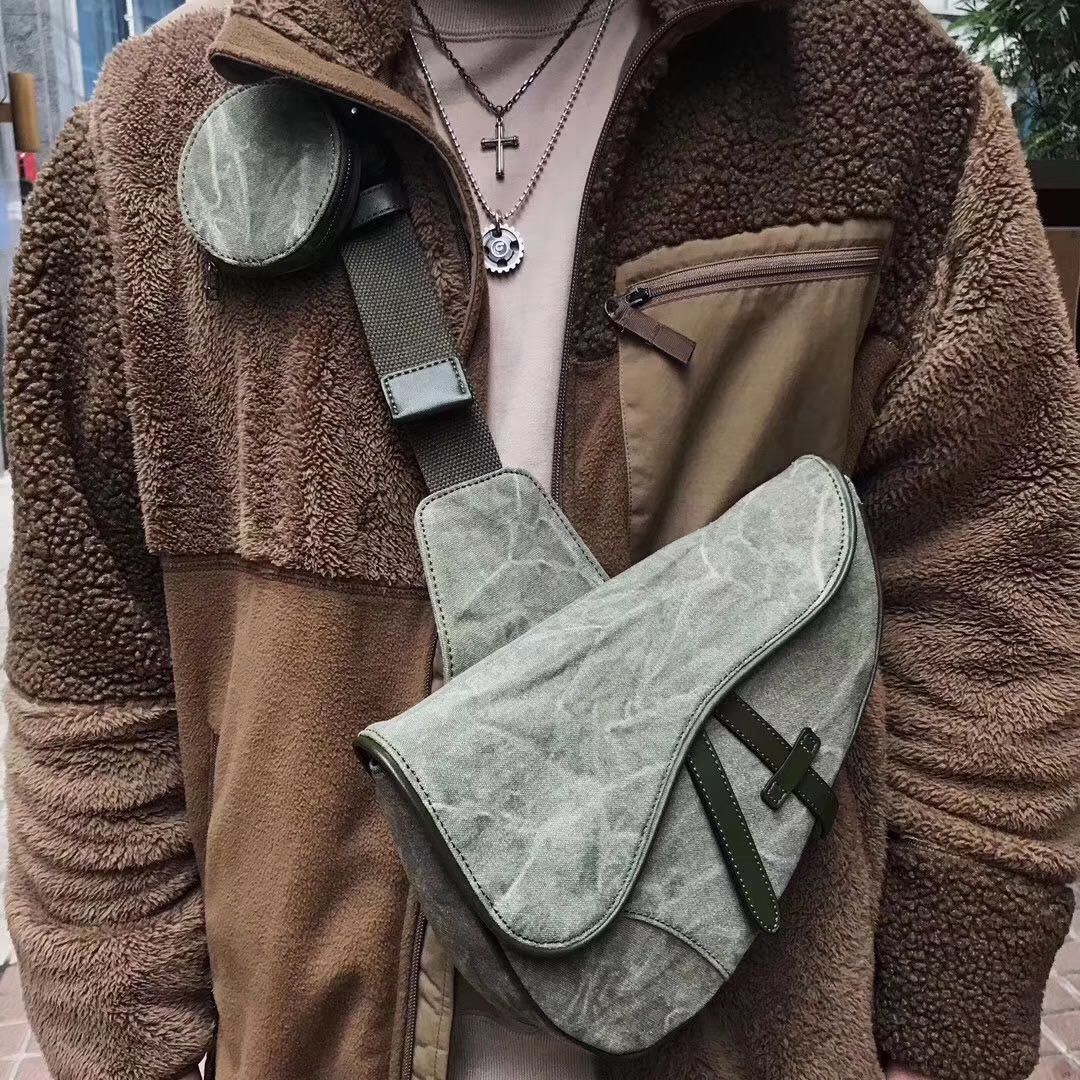 限時折扣 Conjure 新款 軍布馬鞍包