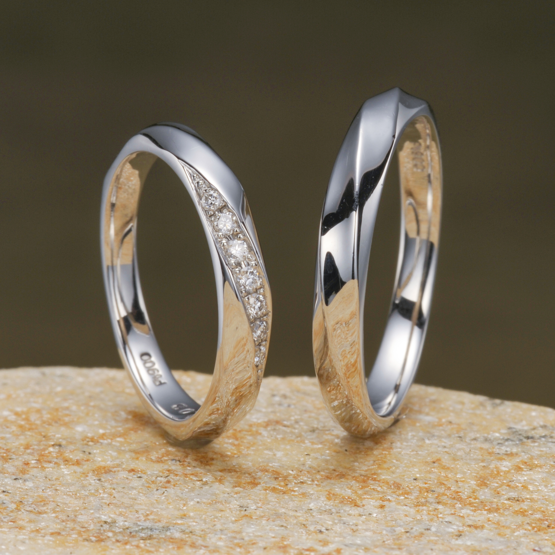 Anelli di Ginza - ANIMA 鉑金 (Pt900) 結婚戒指