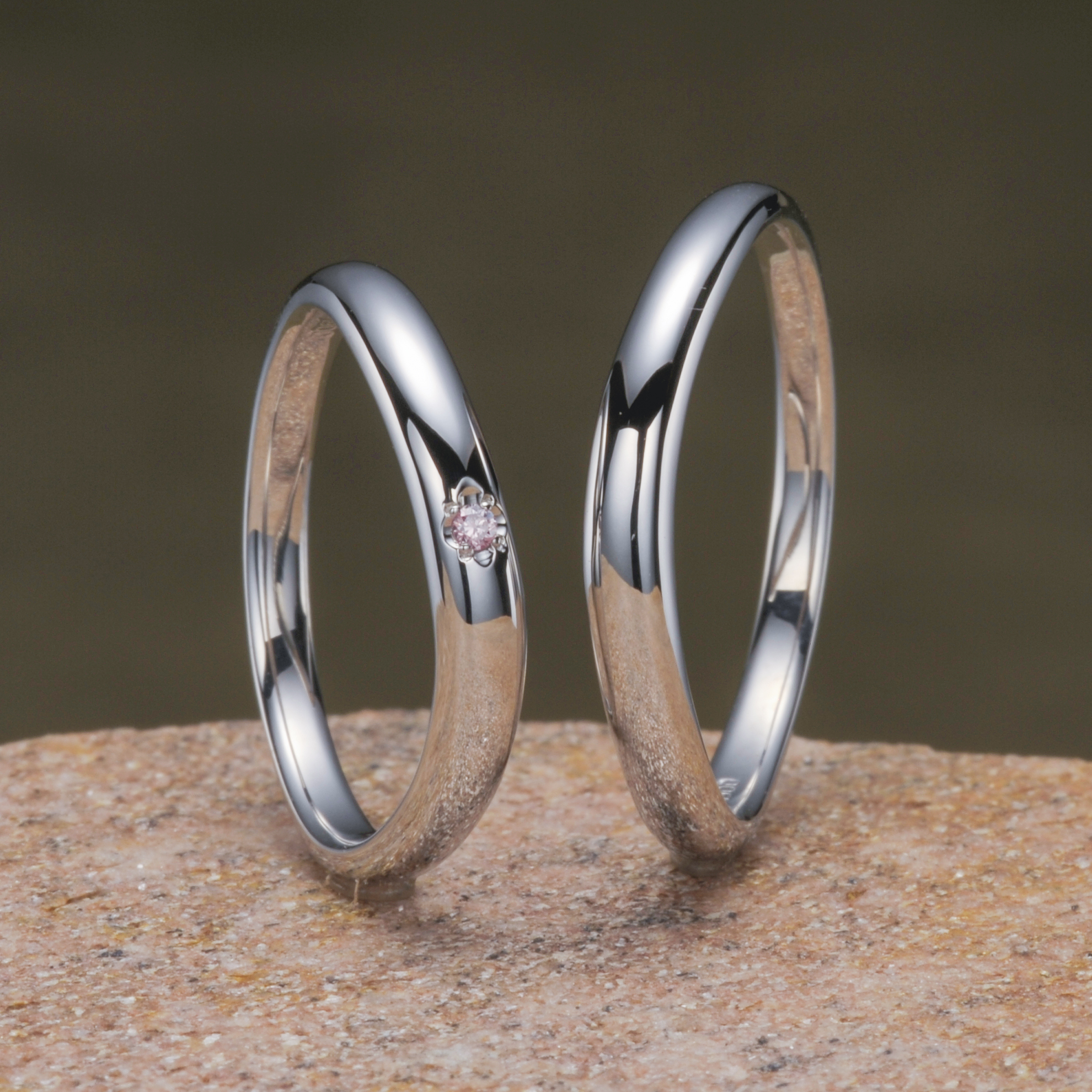 Anelli di Ginza - BATTICUORE 鉑金 (Pt900) 結婚戒指