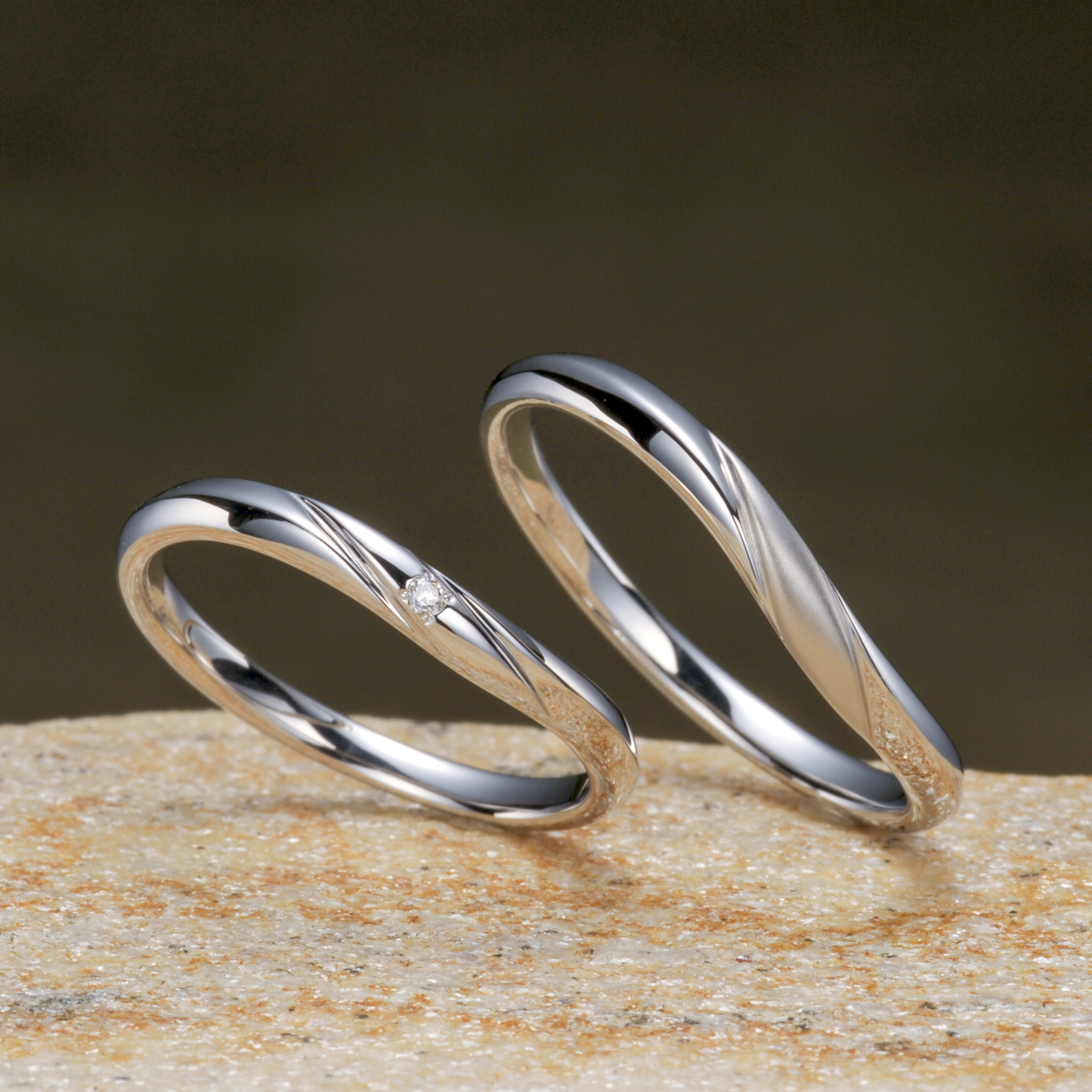 Anelli di Ginza - CAREZZA 鉑金 (Pt900) 結婚戒指