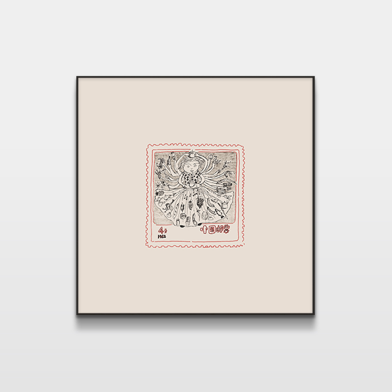 金宇澄〈繁花C系列 ── 1962〉限量親筆簽名 手工版畫