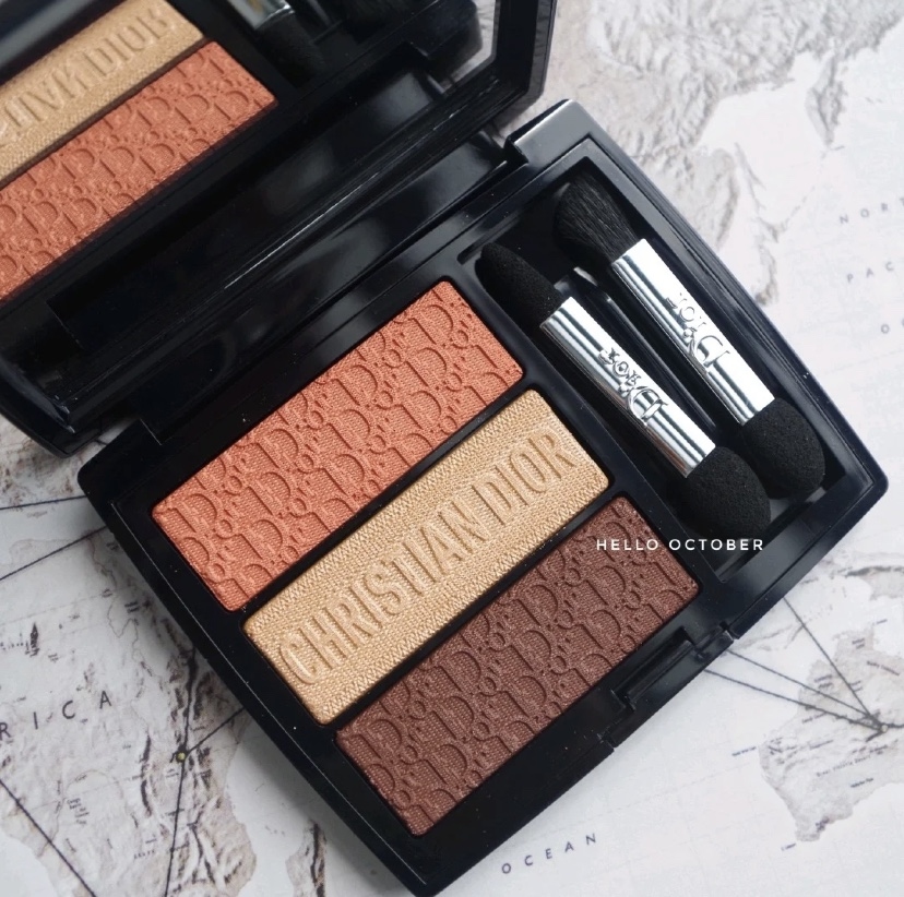 **特價** Dior 3 COULEURS TRI(O)BLIQUE in Coral Canvas 限量眼影盤