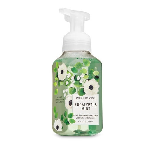 【Bath & Body works】 洗手乳 EUCALYPTUS MINT 尤加利薄荷 259mL