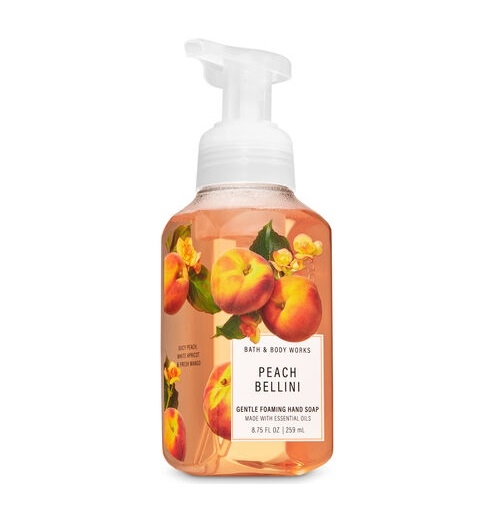 【Bath & Body works】洗手乳 PEACH BELLINI 貝里尼水蜜桃 259mL