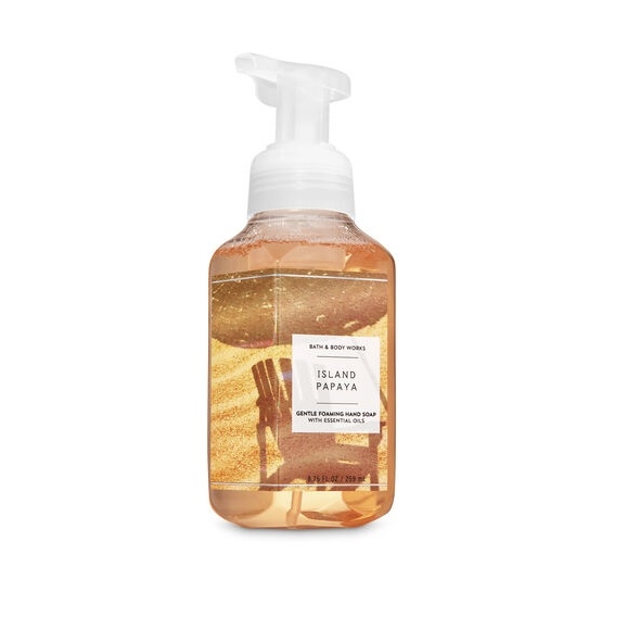 【Bath & Body works】洗手乳 ISLAND PAPAYA 木瓜島 259mL