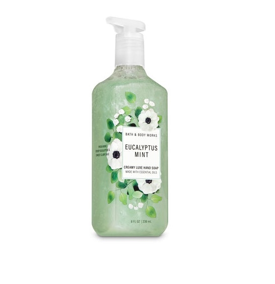【Bath & Body works】洗手乳 ( 乳液型 ) EUCALYPTUS MINT 尤加利薄荷 259mL