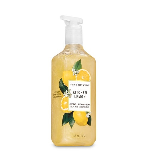 【Bath & Body works】洗手乳 ( 乳液型 ) Kitchen Lemon  廚房檸檬 259mL