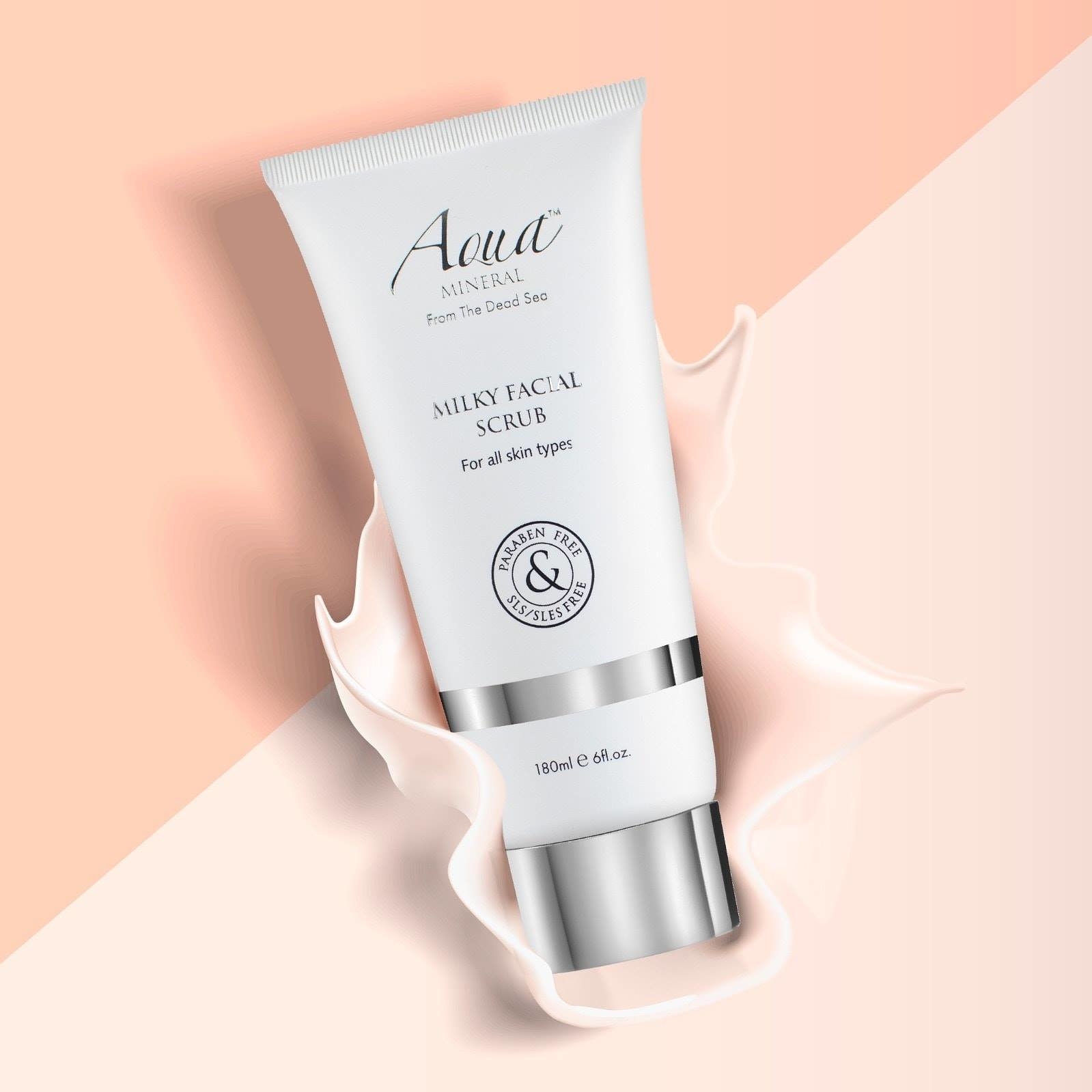 Aqua Mineral 死海礦物去角質潔面乳 180毫升