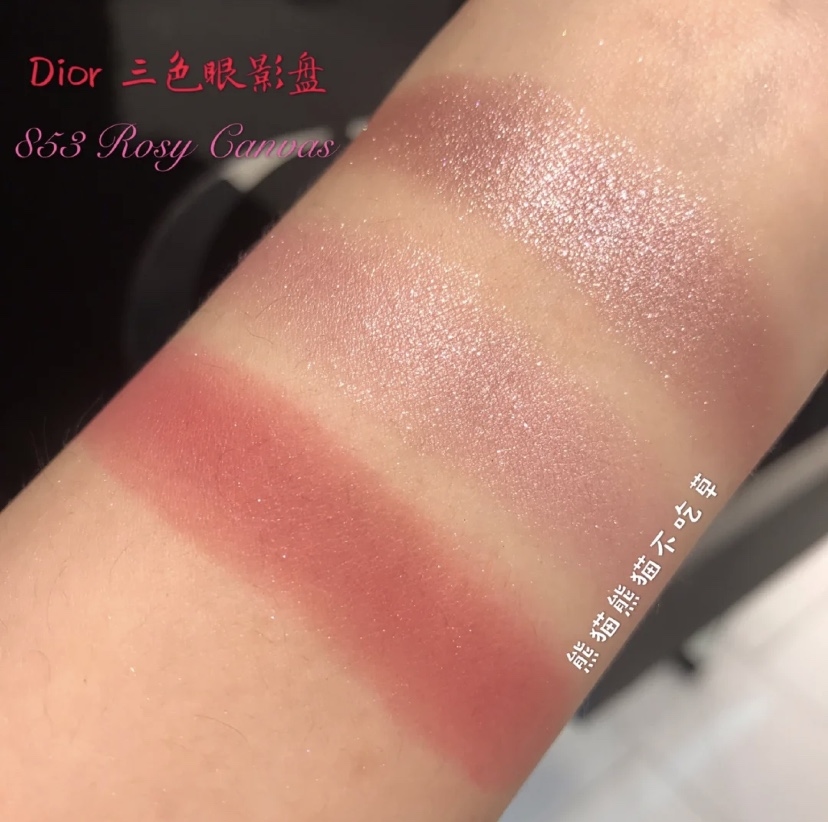 **特價** Dior 3 COULEURS TRI(O)BLIQUE in Rosy Canvas 限量眼影盤