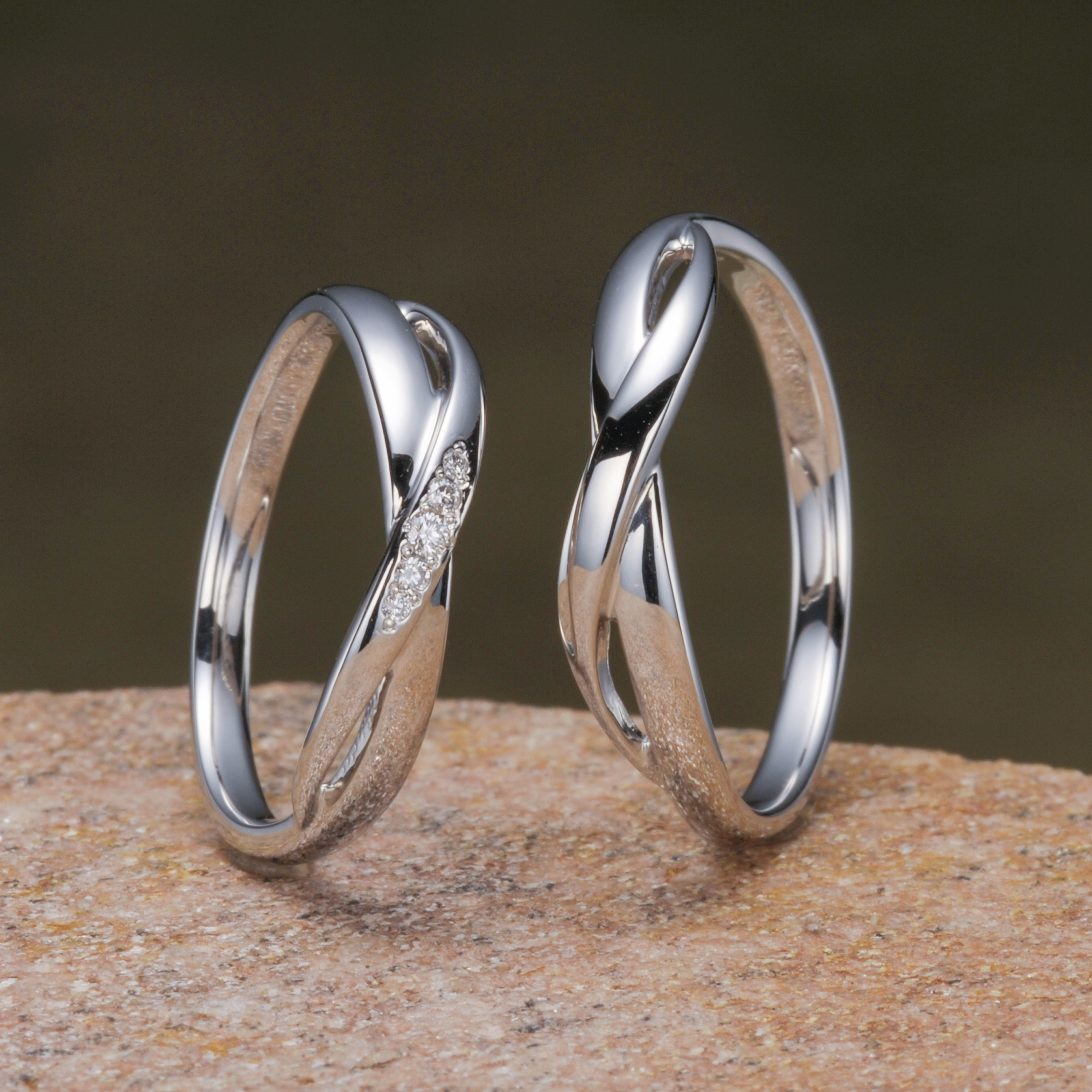 Anelli di Ginza - CURA 鉑金 (Pt900) 結婚戒指