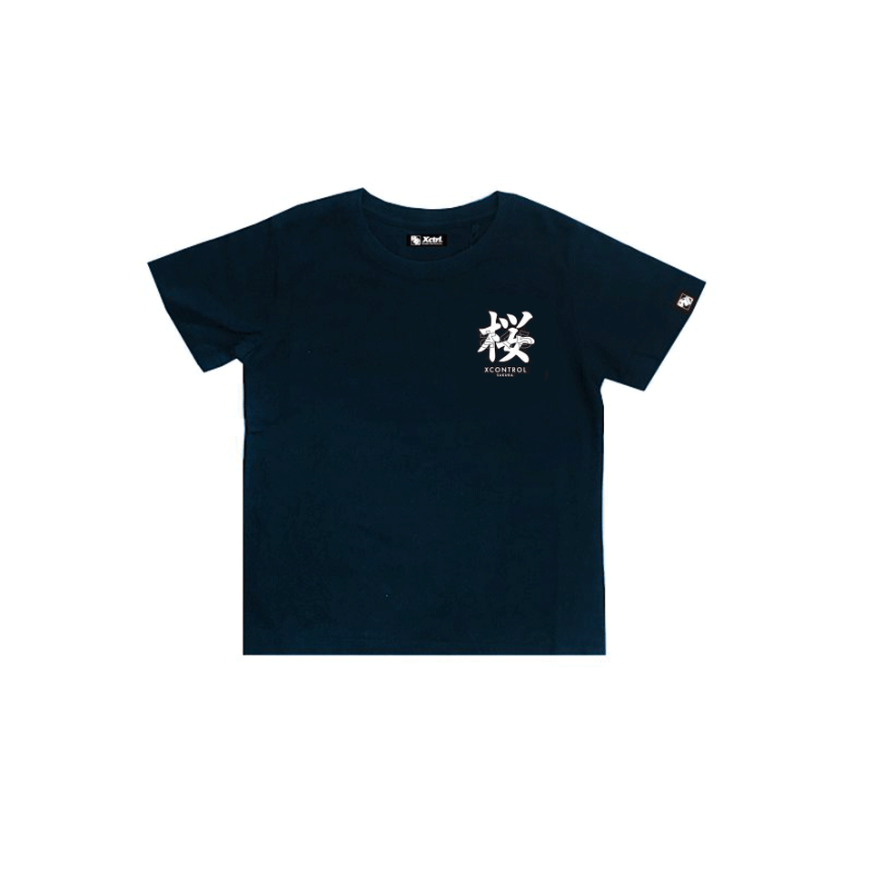 XCTRL童裝  日本櫻花童裝-丈青