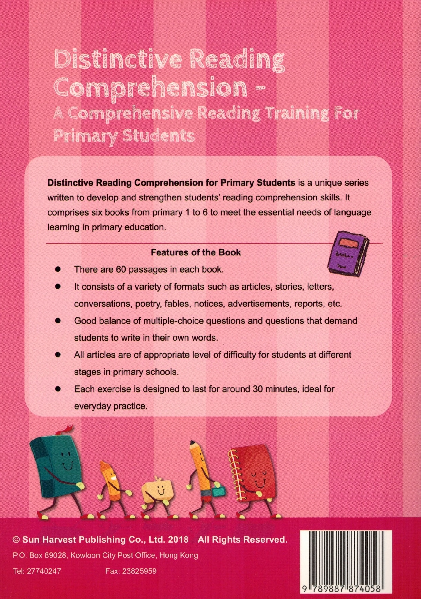 Distinctive Reading Comprehension for Primary 1 (with Answer)