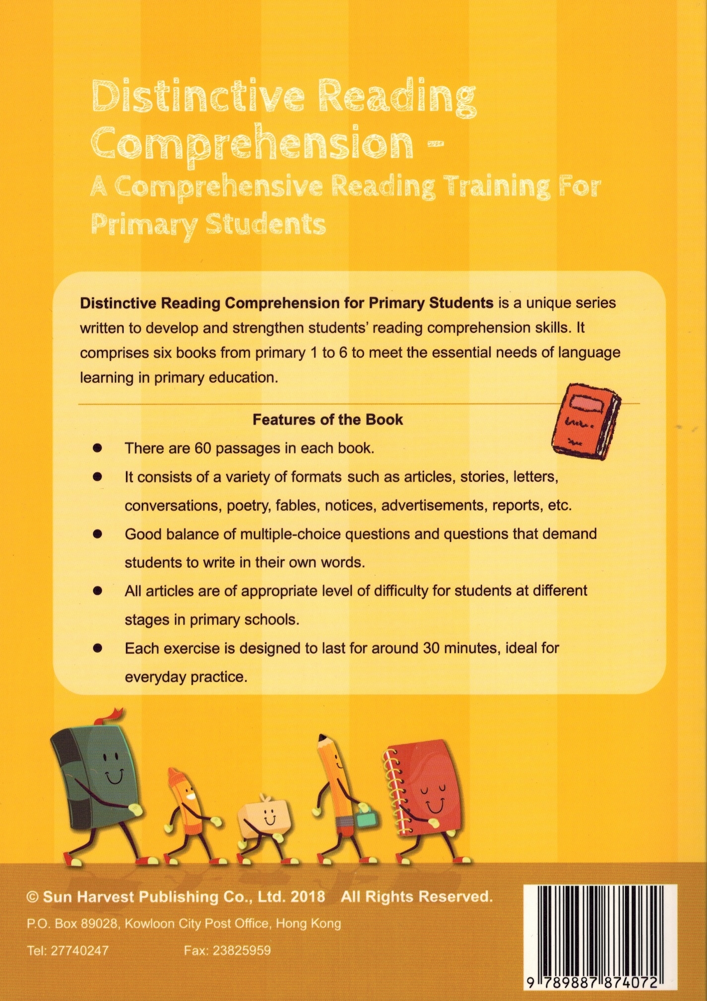 Distinctive Reading Comprehension for Primary 3 (with Answer)