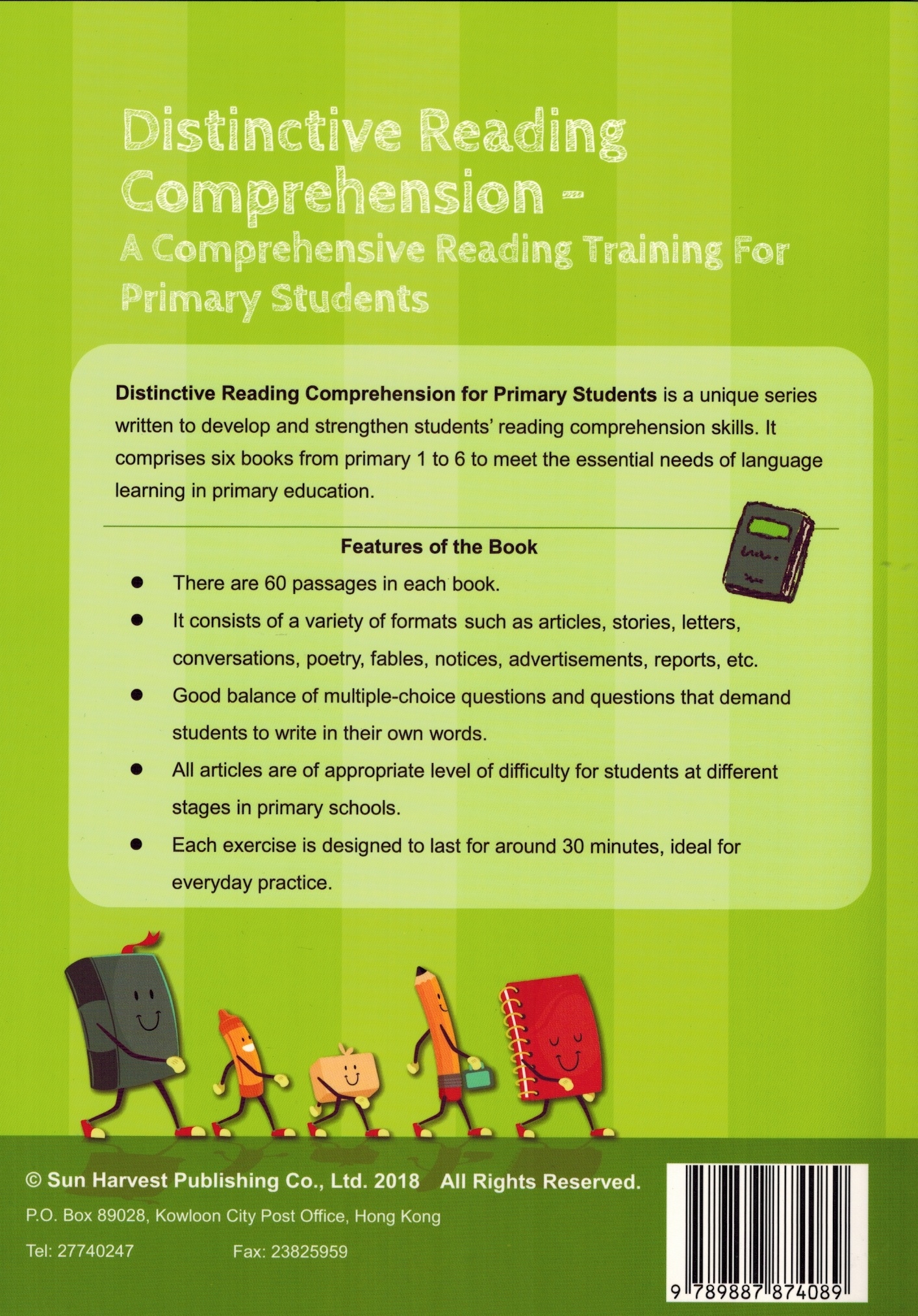 Distinctive Reading Comprehension for Primary 4 (with Answer)
